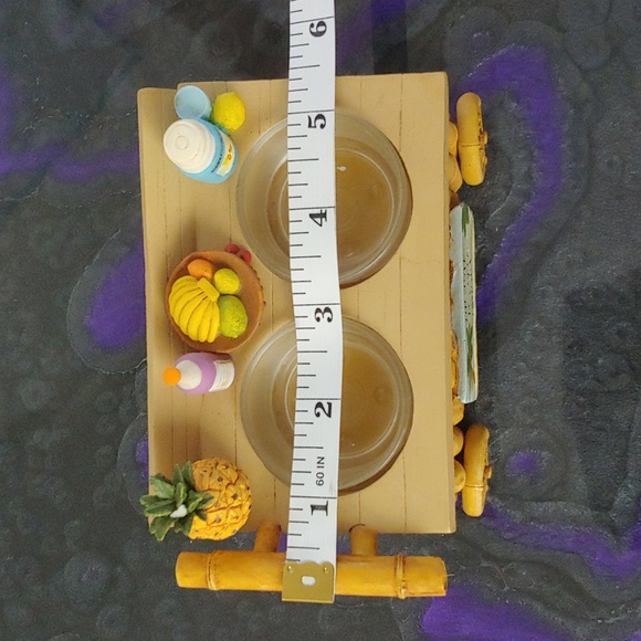 YANKEE CANDLE TIKI BAR TEALIGHT CANDLE HOLDER - Picture 7 of 9